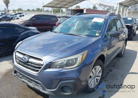 2018 Subaru Outback 2.5I from USA, damaged, VIN 4S4BSAAC9J3321953